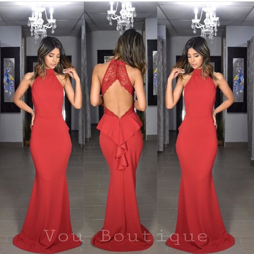 Stunning red Prom dress